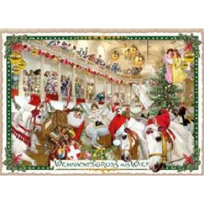 Weihnachts-Postkarte SRS