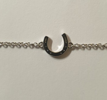 Horseshoe-bracelet silver