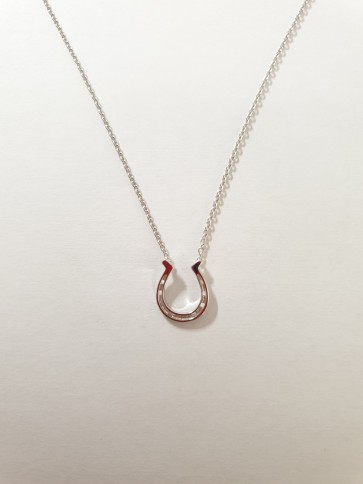Necklace Horseshoe Silver